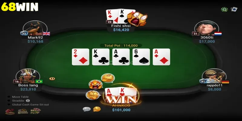 Khám phá khuyến mãi poker 68win mới nhất